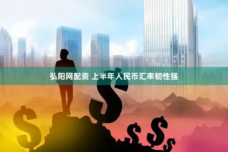 弘阳网配资 上半年人民币汇率韧性强